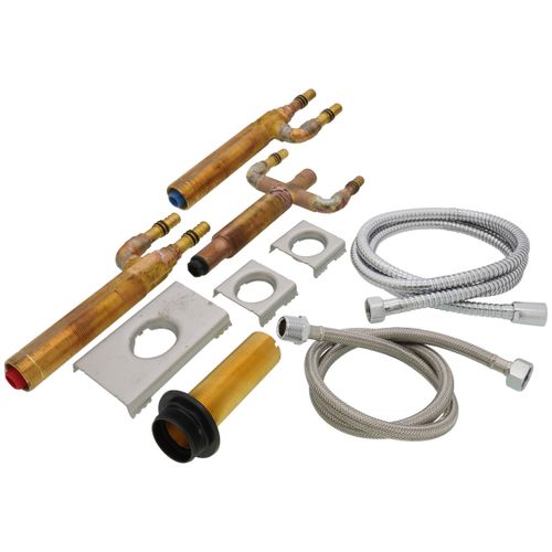 Main product image of Adjustable 4-Hole Roman Tub Rough-In Valve w/ Shower Diverter (PEX/CPVC), 9793