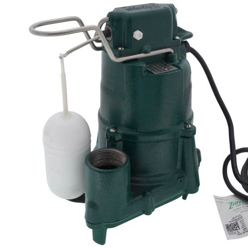 Main product image of Model M98 Flow-Mate Automatic Cast Iron Effluent Sump Pump - 115 V, 1/2 HP
