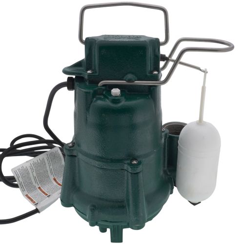 Main product image of Model M98 Flow-Mate Automatic Cast Iron Effluent Sump Pump - 115 V, 1/2 HP