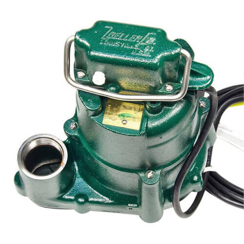 Main product image of Model E98 Flow-Mate Non-Automatic Cast Iron Effluent Sump Pump - 230 V, 1/2 HP