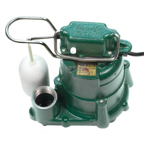 Main product image of Model M98 Flow-Mate Automatic Cast Iron Effluent Sump Pump - 115 V, 1/2 HP (35' Cord)