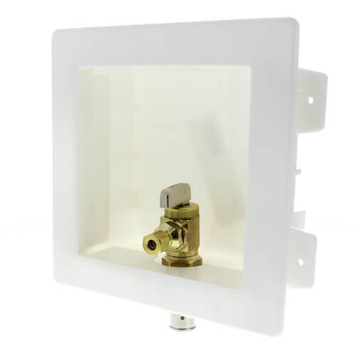 98000 Viega 98000 Ice Maker Outlet Box with 1/2" PEX Press Valve (Zero Lead)