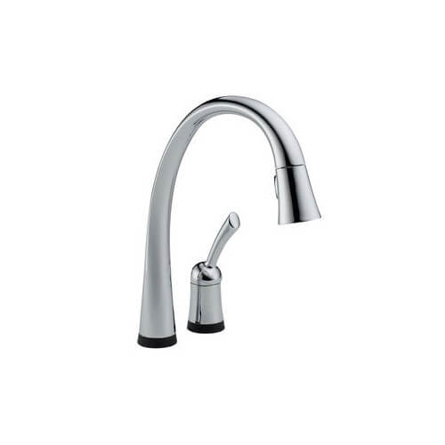 Main product image of Touch-Activated Single Handle Pull-Down Kitchen Faucet - Chrome