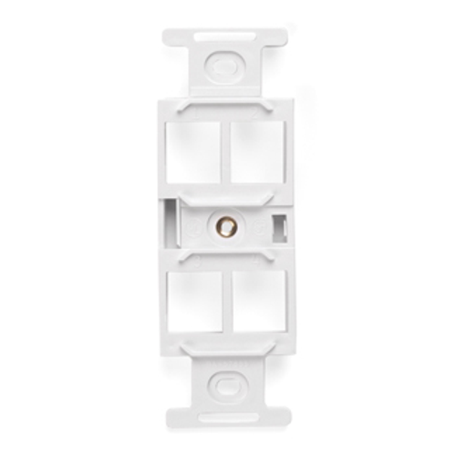 Main product image of Quickport, Duplex Type 106 Insert, 4-port (White)