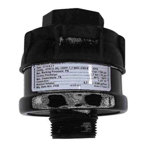 98893507 Grundfos 98893507 MQ Pressure Tank