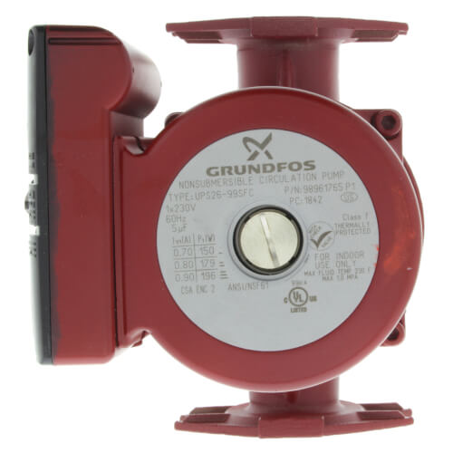 Main product image of UPS26-99SFC, 3-Speed Stainless Steel Circulator Pump, 1/6 HP, 230 volt