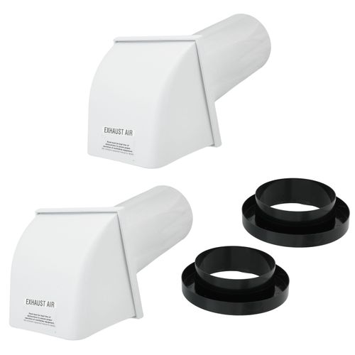 Main product image of 6" Weatherhoods (Pack of 2)