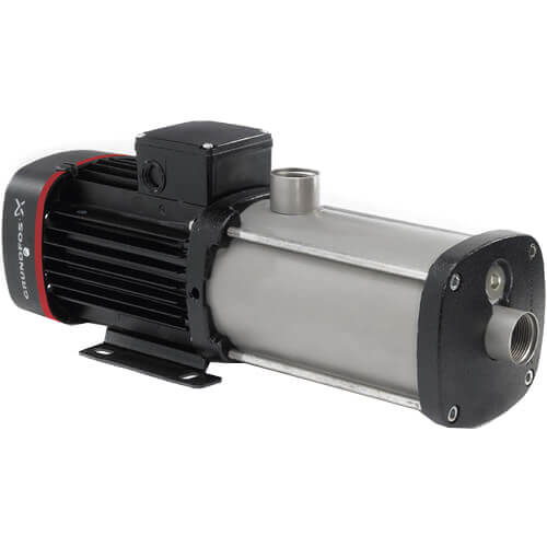 Main product image of CM3-5 Stainless Steel Multistage Centrifugal Pump, 3 PH, 1.4 HP, 208-230/440-480V, AQQE Shaft Seal