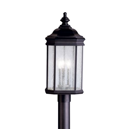 Main product image of Kirkwood 3 Light Post Light (Black)