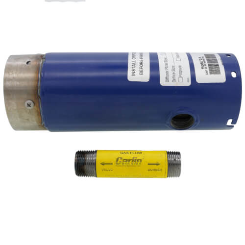 Main product image of EZG 10" Air Tube Kit, 9-Slot Diffuser w/ Field Drilled Orifice