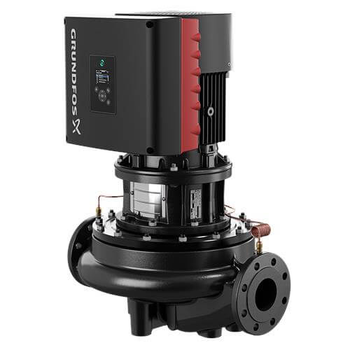 Main product image of TPE50-160/2 E-Circulator Pump with Differential Pressure Sensor, 1-1/2 HP, BUBE Seal, Bronze, 208-230V, GF 50 Flange Mount