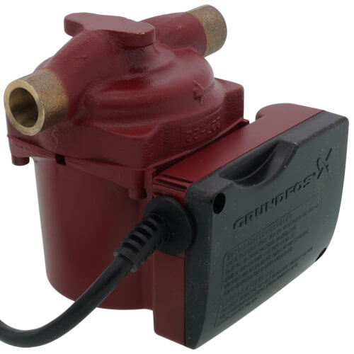 1/2" Sweat UP15-10B5/TLC 1-Speed Bronze Circulator Pump, 115V, 1/25 HP