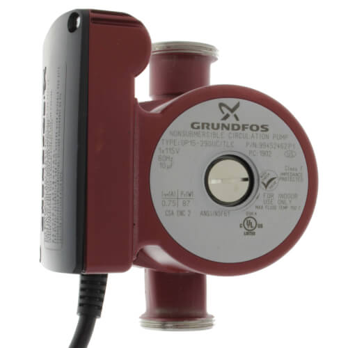 Main product image of UP15-29SUC/TLC Circulator Pump, 1/12 HP, 115V - Union Connection Ready (Cord Attached)