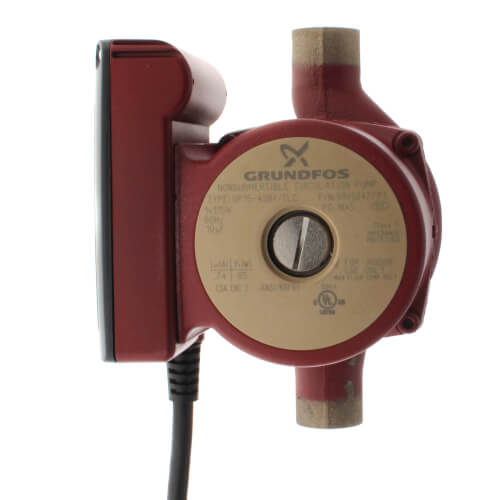 99452477 Grundfos 99452477 3/4" Sweat UP1542B7/LC, 1Speed Bronze