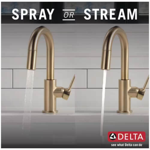 9959CZDST Delta 9959CZDST Trinsic Single Handle PullDown Bar