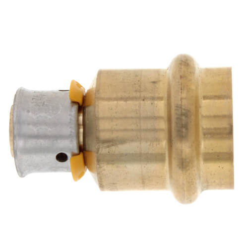 1/2" PEX Press x 3/4" ProPress Adapter w/ Sleeve (Lead Free)
