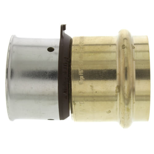 1-1/4" PEX Press x 1-1/4" ProPress Adapter w/ Sleeve (Lead Free)