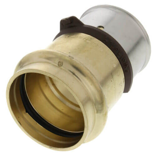 1-1/4" PEX Press x 1-1/4" ProPress Adapter w/ Sleeve (Lead Free)