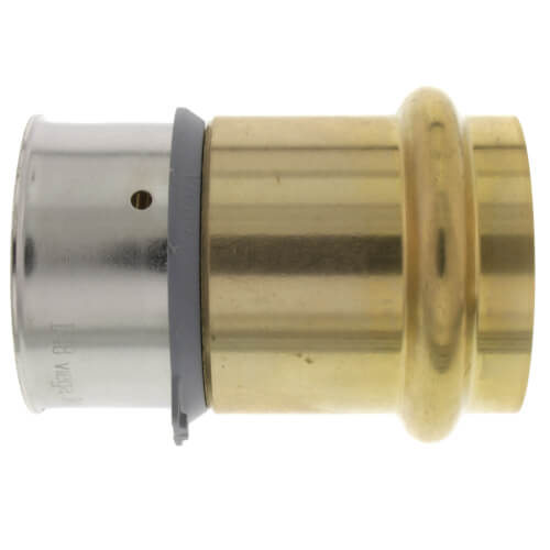 1-1/2" PEX Press x 1-1/2" ProPress Adapter w/ Sleeve (Lead Free)