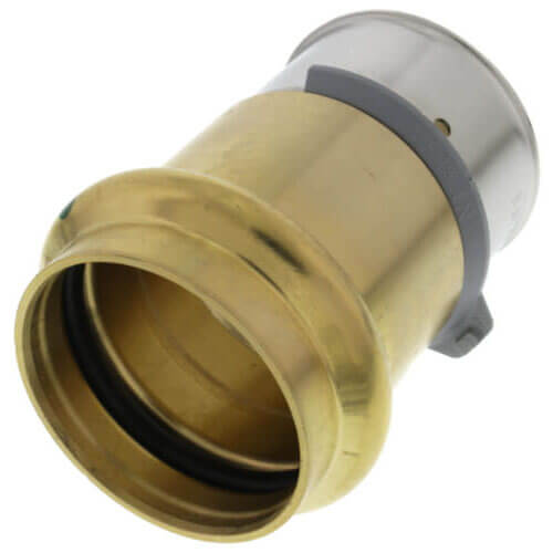 1-1/2" PEX Press x 1-1/2" ProPress Adapter w/ Sleeve (Lead Free)