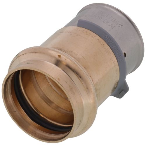 1-1/2" PEX Press x 1-1/2" ProPress Adapter w/ Sleeve (Lead Free)