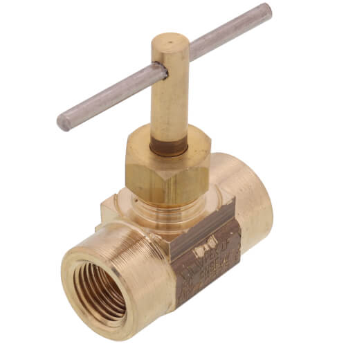 Main product image of 106-C, 1/8" Female NPT Straight Needle Valve (Lead Free)