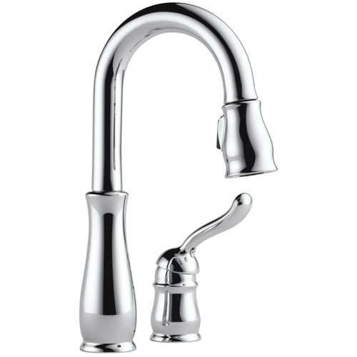 Main product image of Leland 1-Handle Pull-Down Bar / Prep Faucet (Chrome), 9978-DST