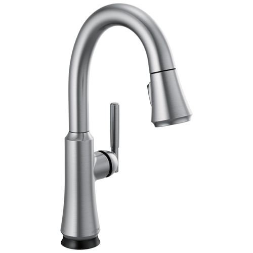 Main product image of Coranto Single Handle Pull Down Bar/Prep Faucet with Touch2O Technology, 1.8 GPM (Arctic Stainless), 9979T-AR-DST