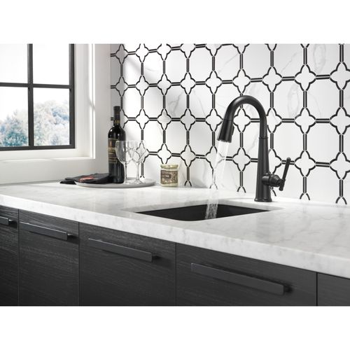 Main product image of Emmeline Single Handle Pull Down Bar/Prep Faucet, 1.8 GPM (Matte Black), 9982-BL-DST
