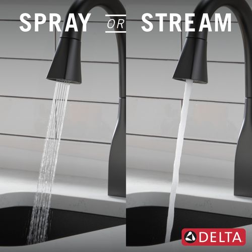 Main product image of Mateo 1 Handle Pull-down Bar/Prep Faucet (Matte Black)
