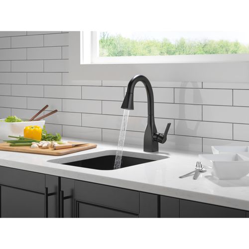 Main product image of Mateo 1 Handle Pull-down Bar/Prep Faucet (Matte Black)