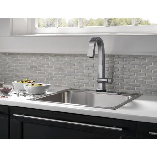 Main product image of Pivotal 1-Handle Pull Down Bar/Prep Faucet With Touch2O Technology (Arctic Stainless), 9993T-AR-DST