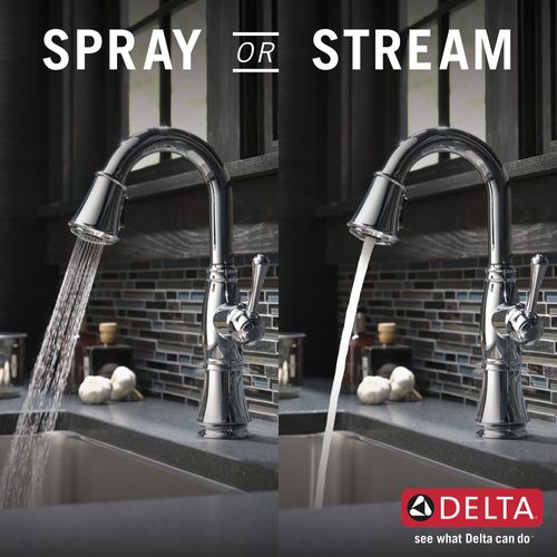 Main product image of Cassidy Single Handle Pulldown Bar/Prep Faucet, 1.8 GPM (Lumicoat Chrome), 9997-PR-DST