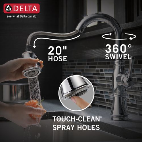 Main product image of Cassidy Single Handle Pulldown Bar/Prep Faucet, 1.8 GPM (Lumicoat Chrome), 9997-PR-DST