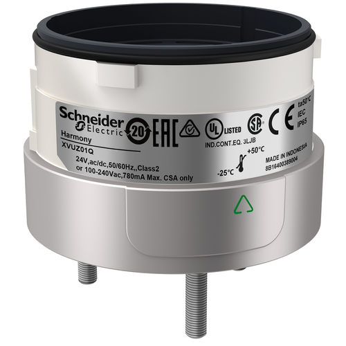Main product image of Harmony XVU Fixing Unit for Modular Tower Lights, 3 Pins, Direct Mounting - Silver