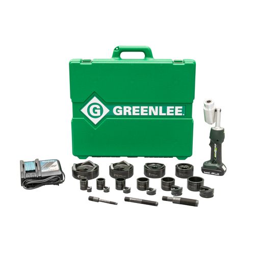 LS50L11B4 - Greenlee LS50L11B4 - Battery-Hydraulic Knockout Kit with ...