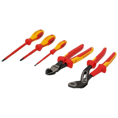 5-Piece Automotive Pliers and Screwdriver Tool Set