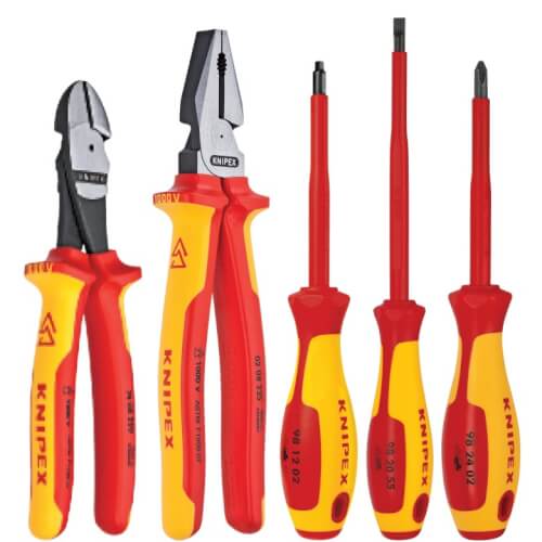 Main product image of 5-Piece Insulated Pliers and Screwdriver Tool Set