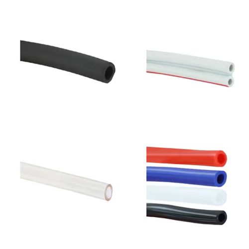 3/16" ID x 5/16" OD Clear Vinyl Tubing (45 PSI Max @ 73-Degree (F))