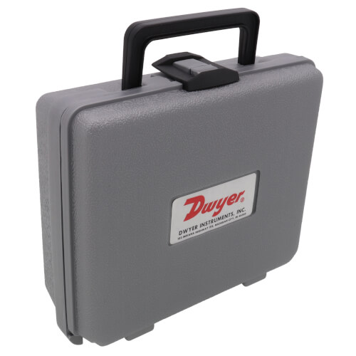 Main product image of Plastic Carrying Case w/ 3/16" ID x 9' Rubber Tubing for Magnehelic Gages