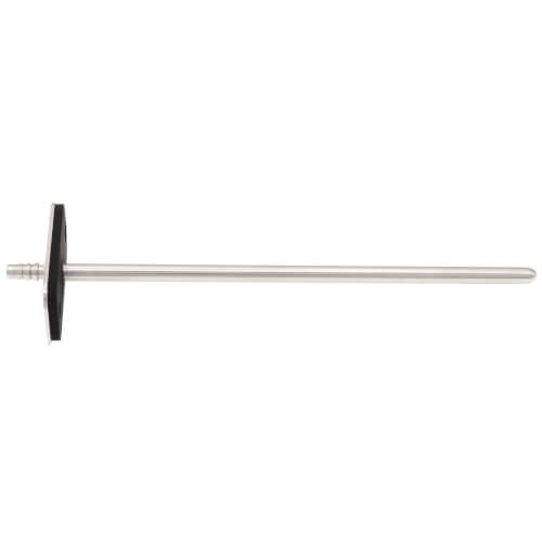 Main product image of 6" Straight Stainless Steel Static Pressure Tip w/ Mounting Flange
