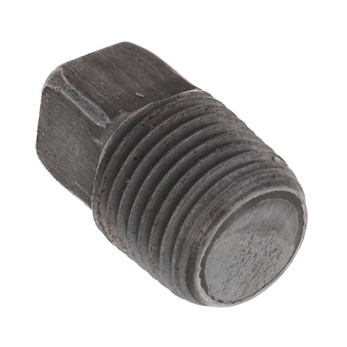 Main product image of 1/8" Black Steel Square Head Solid Pipe Plug