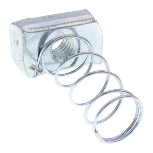 3/8" Electro-Galvanized Spring Nut