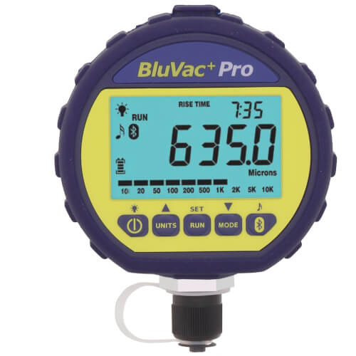 A10702 AccuTools A10702 BluVac+ PRO Wireless Digital Vacuum Gauge