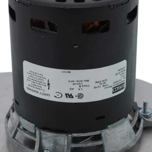 Main product image of 1-Speed 3250 RPM 1/20 HP Amana Draft Inducer Motor (115V)