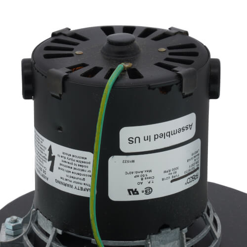 Main product image of 1-Speed 3000 RPM Draft Inducer Motor (208/230V)