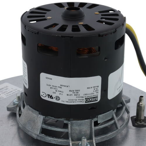 Main product image of 1-Speed 3060 RPM 151 - 500 CFM Intercity Draft Inducer Motor (230V)