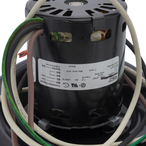 Main product image of 1-Speed 3450 RPM 1/18 HP Intercity Blower Motor (115V)
