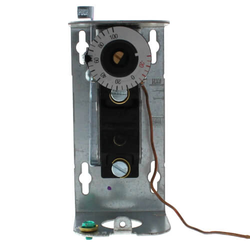 Main product image of SPST Remote Bulb Temperature Control, -30 - 100F w/ Manual Reset (10' Cap)