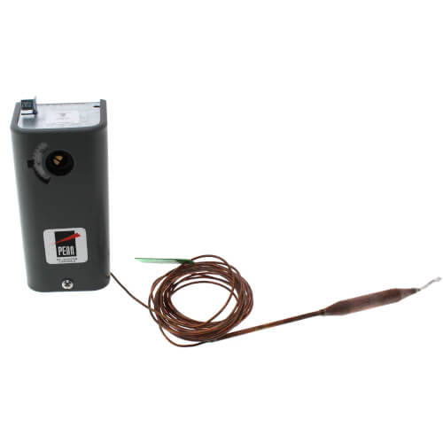 Main product image of SPST Remote Bulb Temperature Control, -30 - 100F w/ Manual Reset (10' Cap)